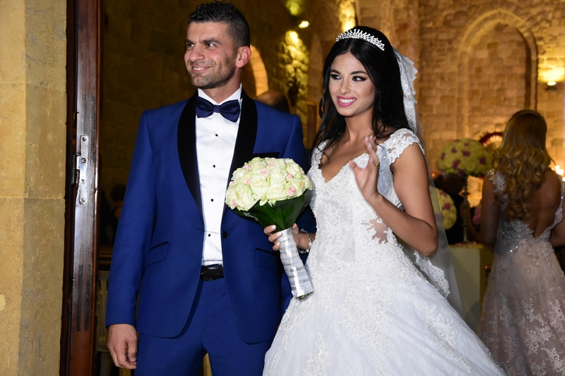 Wedding of Toni Chidiac and Joanna Khoury - Church